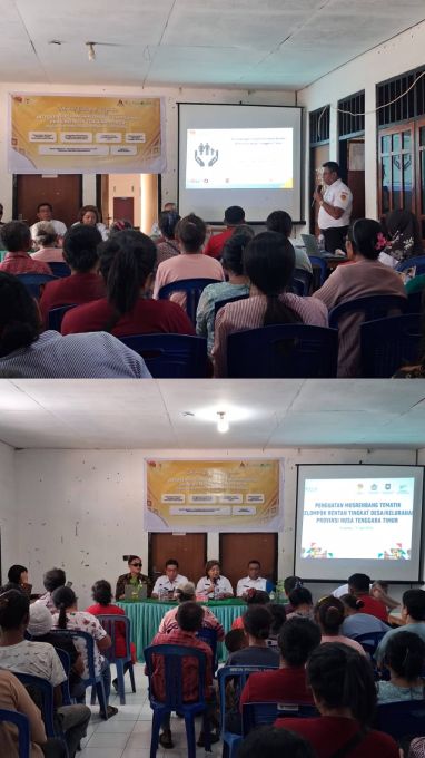 kegiatan Intervensi Perangkat Daerah Bapperida Provinsi Nusa Tenggara Timur di Kelurahan Manulai II, Kecamatan Alak, Kota Kupang Tahun 2026.