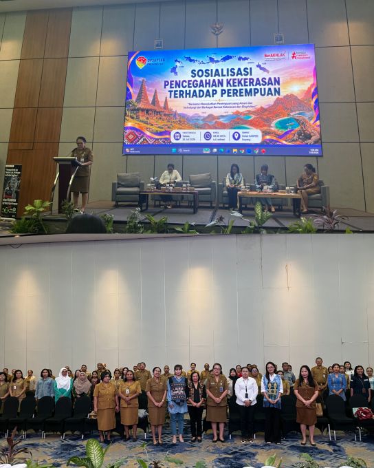 Staf Bidang Rehabilitasi Sosial Dinas Sosial Provinsi NTT Hadiri Sosialisasi Pencegahan Kekerasan terhadap Perempuan