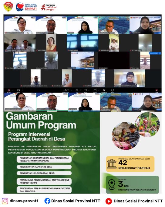 Dinas Sosial NTT Matangkan Persiapan Intervensi Pembangunan Desa melalui Program OVOP di Sanleo