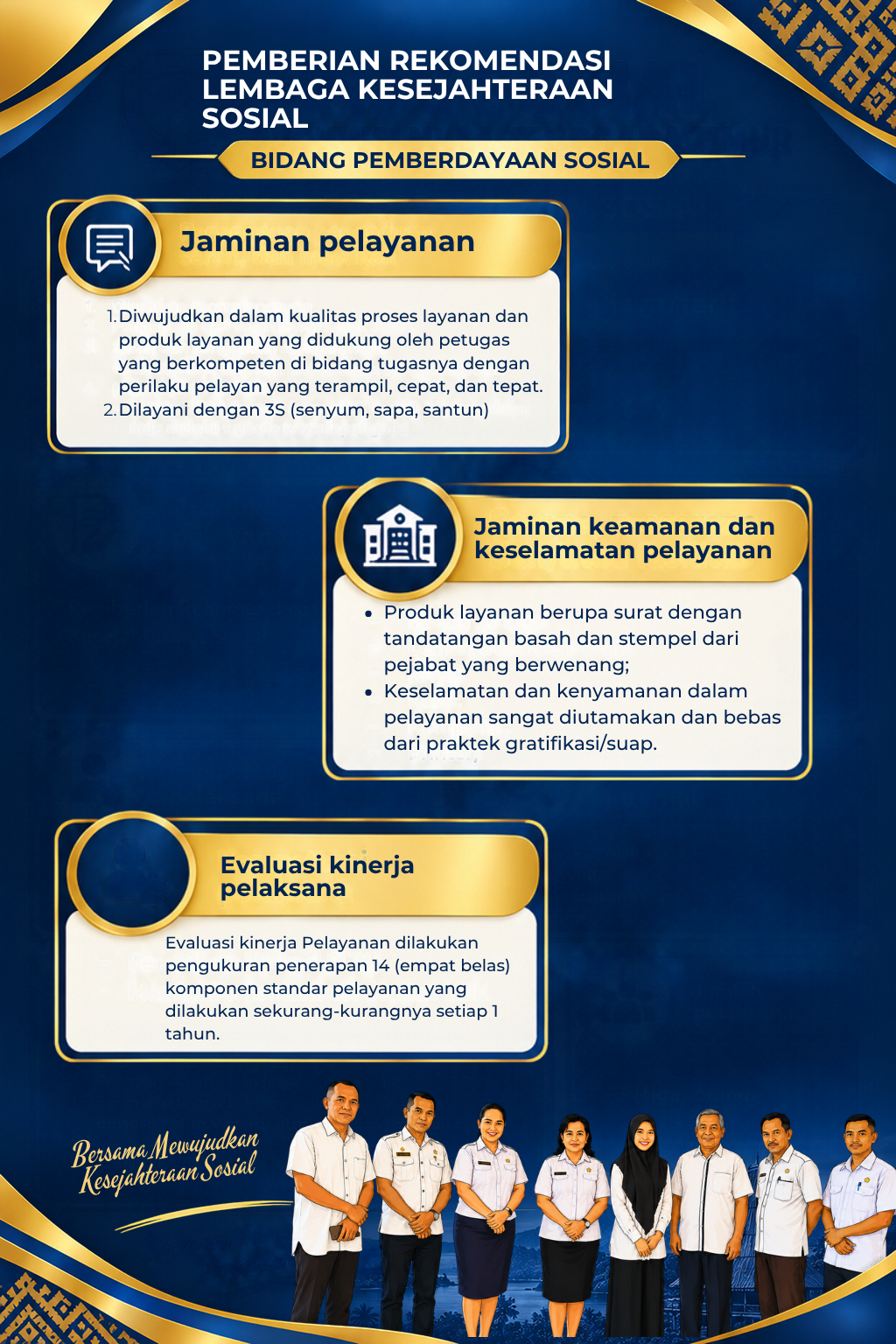 Pemberian Rekomendasi Lembaga Kesejahteraan Sosial